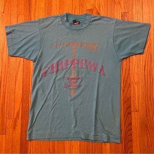 Fruit of the Loom vintage chippewa t-shirt